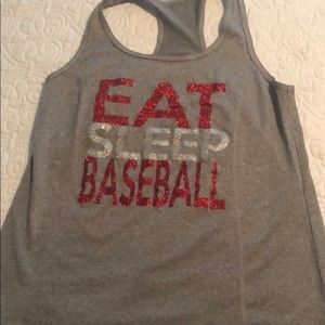 Baseball racer tank